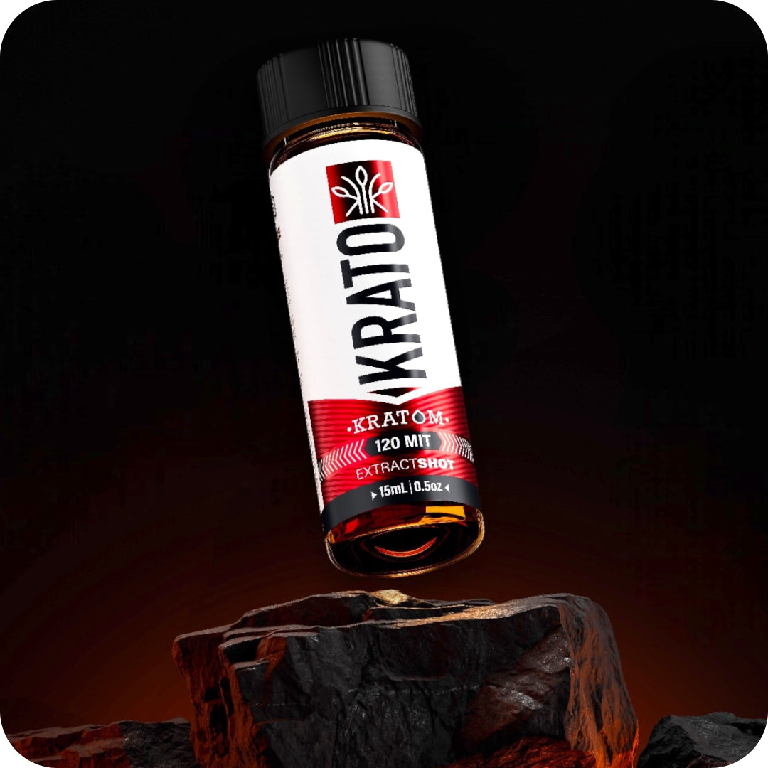 KRATO Kratom Extract Shot 15ml (120 MIT) - x12 bottles at $13.99 each